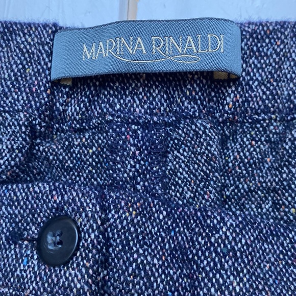 Luxury Marina Rinaldi Wool/Silk Blend Pants - Picture 6 of 14
